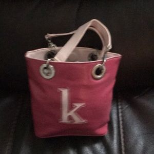 Purse with K initial